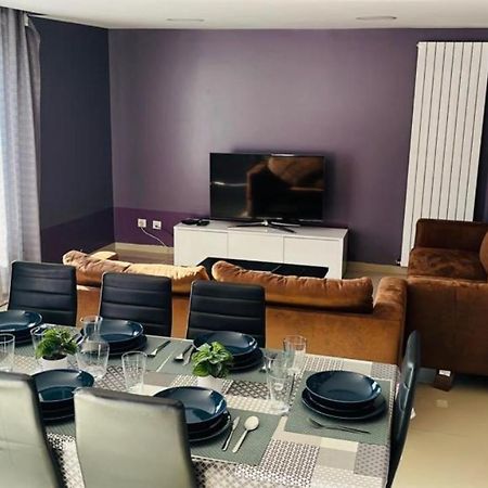 100M2 2 Chambres 8 Personnes - Grand Parking Et Terrasse Privee - Proche Cdg-Parc Expositions-Paris-Asterix-Disney Villepinte  Dış mekan fotoğraf